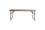 Miniature Party dining table in light wood Clipped