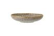 Miniature Pasta plate in beige stoneware Fleur 7