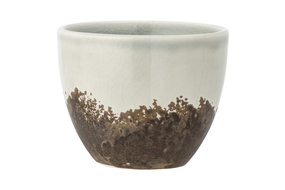 Paula brown stoneware mug Bloomingville