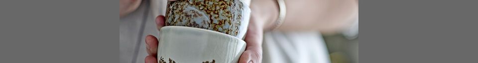 Material Details Paula brown stoneware mug