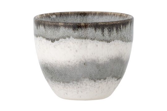 Paula grey stoneware mug Clipped