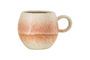 Miniature Paula orange stoneware mug Clipped