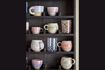 Miniature Paula pink stoneware mug 4