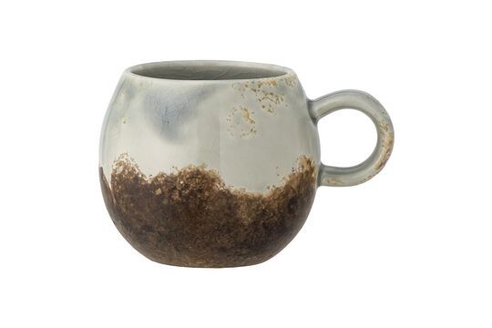 Paula two-tone brown stoneware mug Clipped