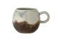 Miniature Paula two-tone brown stoneware mug Clipped