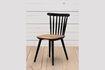 Miniature Paulin black wooden chair 1