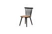 Miniature Paulin black wooden chair 5