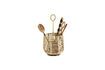 Miniature Pavert beige jute cutlery basket 3