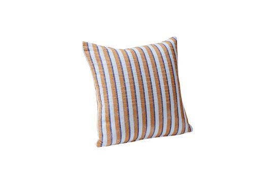 Pavilion multicolored cotton cushion Clipped