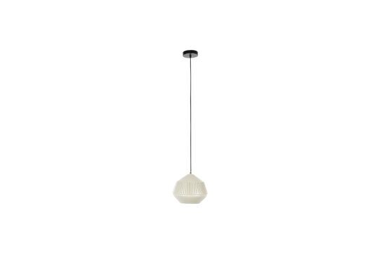 Pendant in beige aluminium Aysa Clipped