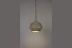 Miniature Pendant in beige aluminium Aysa 1