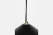 Miniature Pendant in black aluminium Aysa 7