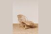 Miniature Pensao light rattan chaise longue 1