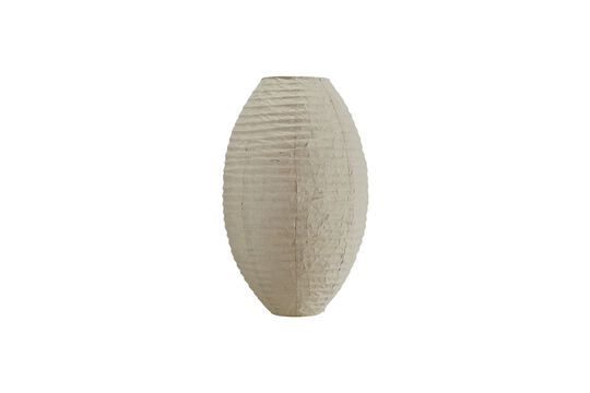 Peppade beige paper lampshade Clipped