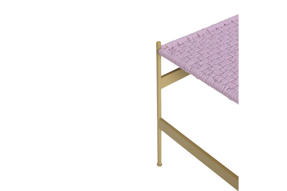 Peri ochre cotton bench - 6