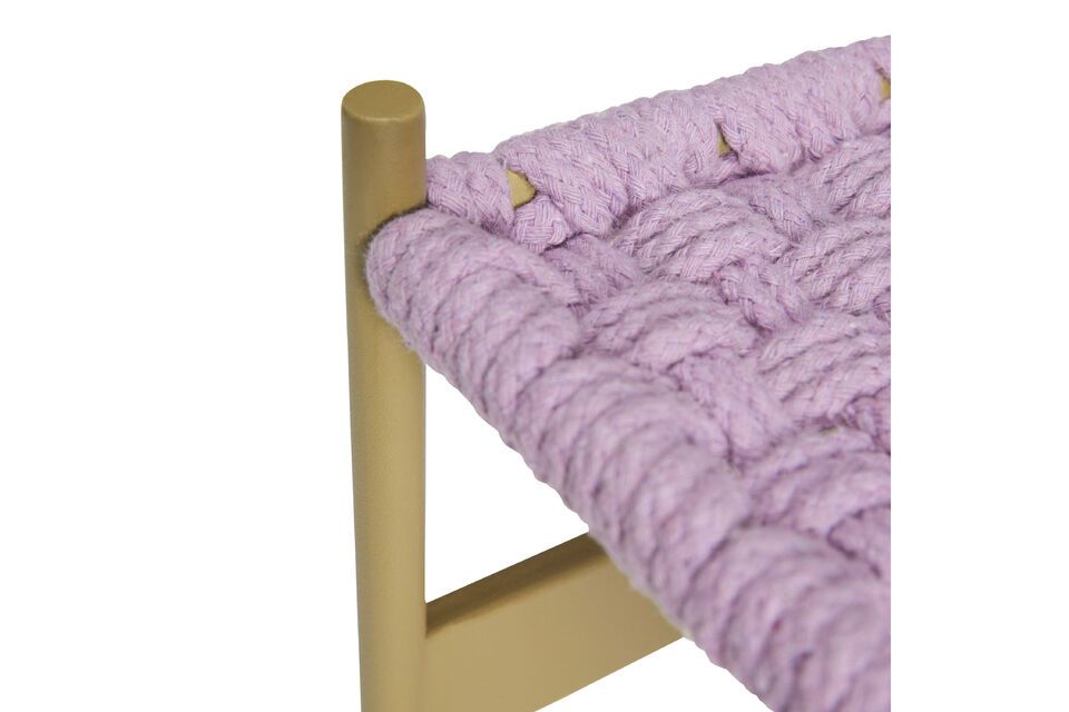 Peri ochre cotton bench - 7