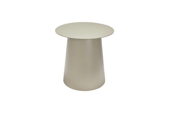 Pillar sand metal side table Clipped