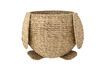 Miniature Pingo natural water hyacinth basket with lid 5