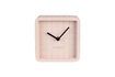 Miniature Pink concrete clock Cute 6