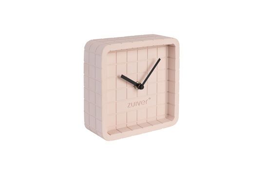 Pink concrete clock Cute Clipped