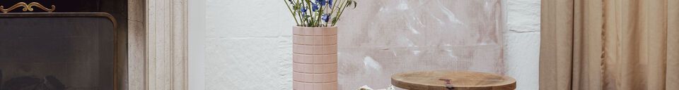 Material Details Pink concrete vase 26 cm Fajen