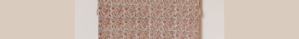 Material Details Pink cotton carpet 120x180 Cashmere