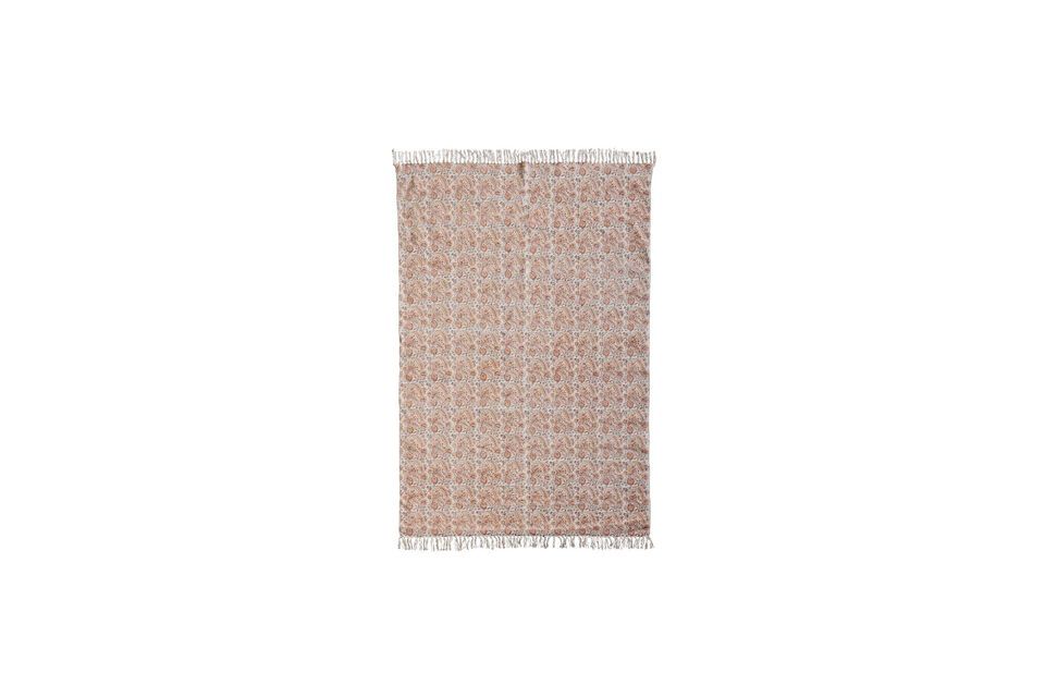 Pink cotton rug 160x230 Cashmere Chehoma