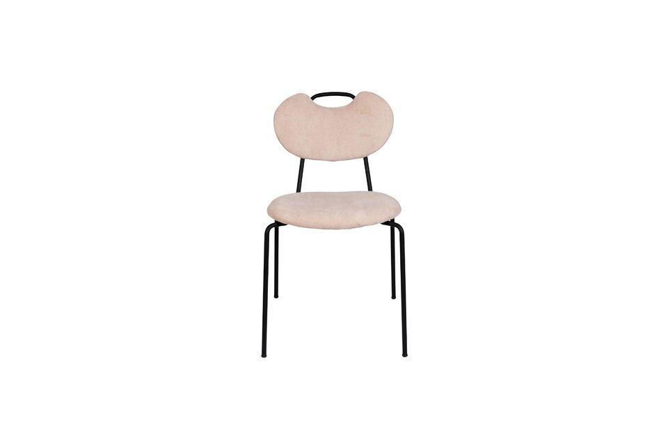 Pink fabric chair Aspen - 2