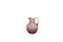 Miniature Pink glass decanter Diamant Clipped