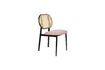 Miniature Pink rattan chair Spike 1