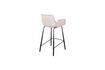 Miniature Pink velvet counter chair Brit 8