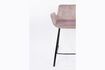 Miniature Pink velvet counter chair Brit 11