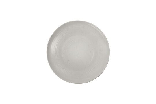 Pion white stoneware dish