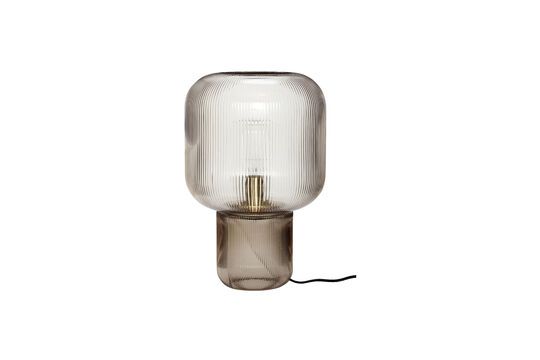 Pirum brown glass table lamp Clipped