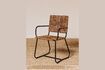 Miniature Pisang brown rattan chair 1