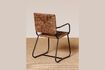 Miniature Pisang brown rattan chair 4