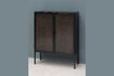 Miniature Pisani brown metal sideboard 2