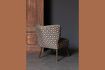 Miniature Pisco brown wooden armchair 4