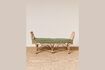 Miniature Pistacia light rattan bench seat 1