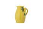 Miniature Pitcher in Limone yellow stoneware Clipped