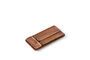 Miniature Planki cognac acacia wood tray Clipped