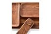 Miniature Planki cognac acacia wood tray 4