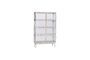 Miniature Plex grey glass display case Clipped