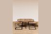 Miniature Pocket brown teak coffee table 7