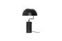 Miniature Poise black metal table lamp Clipped