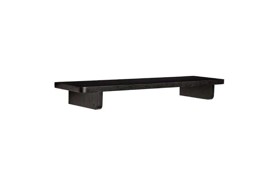 Poke black oak veneer shelf Hübsch