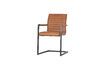 Miniature Polyurethane chair cognac Bottom 2