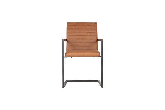 Polyurethane chair cognac Bottom Clipped