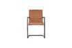 Miniature Polyurethane chair cognac Bottom 1