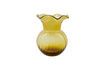 Miniature Pomp amber glass vase 1